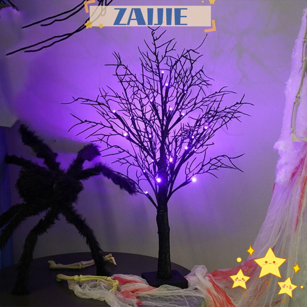 Đèn Zaijie 24 Cành Cây San Hô Thân Thiện Với Môi Trường Dùng Trang Trí Nhà Cửa