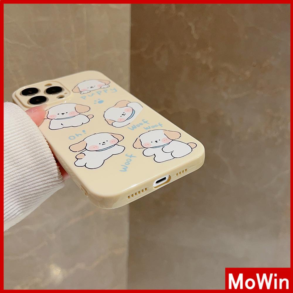 Ốp lưng iPhone 14 Pro Max Ốp Lưng iPhone Màng Mềm Bóng Mềm TPU Chống Sốc Bảo Vệ Máy Ảnh Hình Chó Con Dễ Thương Tương thích với iPhone 13 Pro max 12 Pro Max 11 xr xs max 7Plus 8Plus