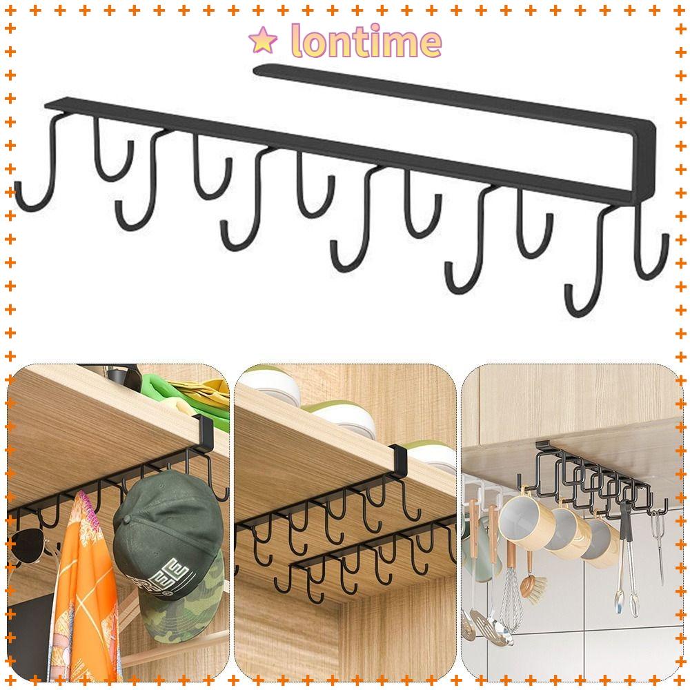 Giá Đỡ Cốc Cà Phê 6 Móc Bằng Sắt Bền Đa Năng Cho Nhà Bếp