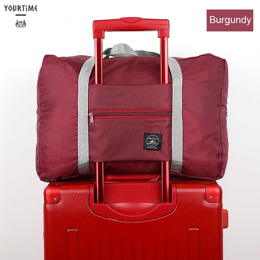 Túi Đeo Vai Bằng Nylon Chống Nước Trọng Lượng Nhẹ Có Thể Gấp Gọn Dùng Ngoài Trời