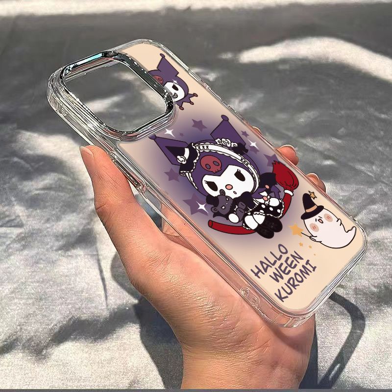 ✅Ốp Điện Thoại Mềm Chống Sốc 13In Cho Iphone 1214Pro 711plus 1214Pro Kuromi Apple / 8