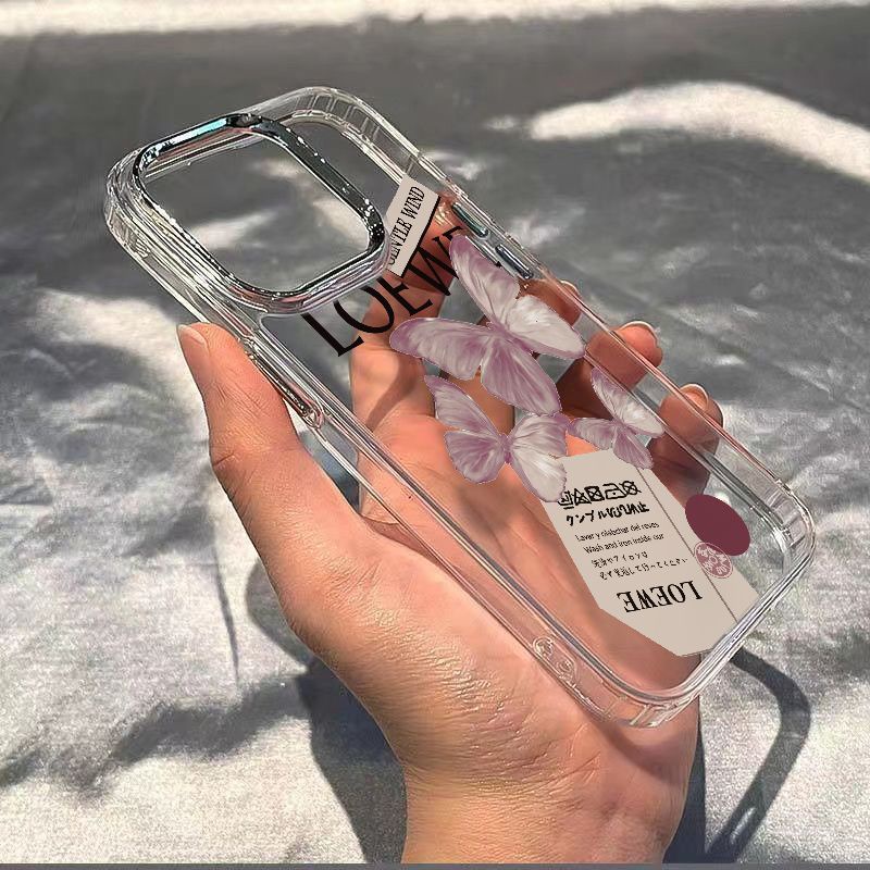 ✅Ốp Điện Thoại Mềm Chống Sốc Họa Tiết Bướm 137 Cho Iphone 8 Max 11 14pro 12 L6H4