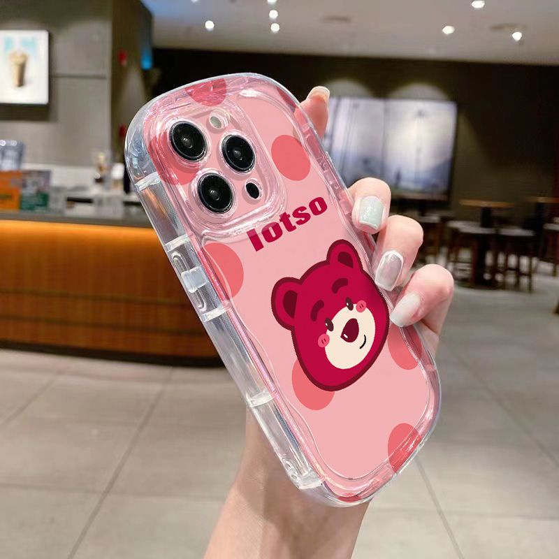 ✅Ốp Điện Thoại Dẻo Họa Tiết Chú Gấu Nhỏ Dễ Thương Chống Sốc Cho Iphone11Iphone12Plus7 / max 14proins 138