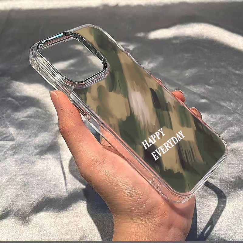 ✅Ốp Điện Thoại Mềm Chống Sốc Họa Tiết Tranh Sơn Dầu Cho Iphone 12 8714pro 13 max / plus11 A3UF