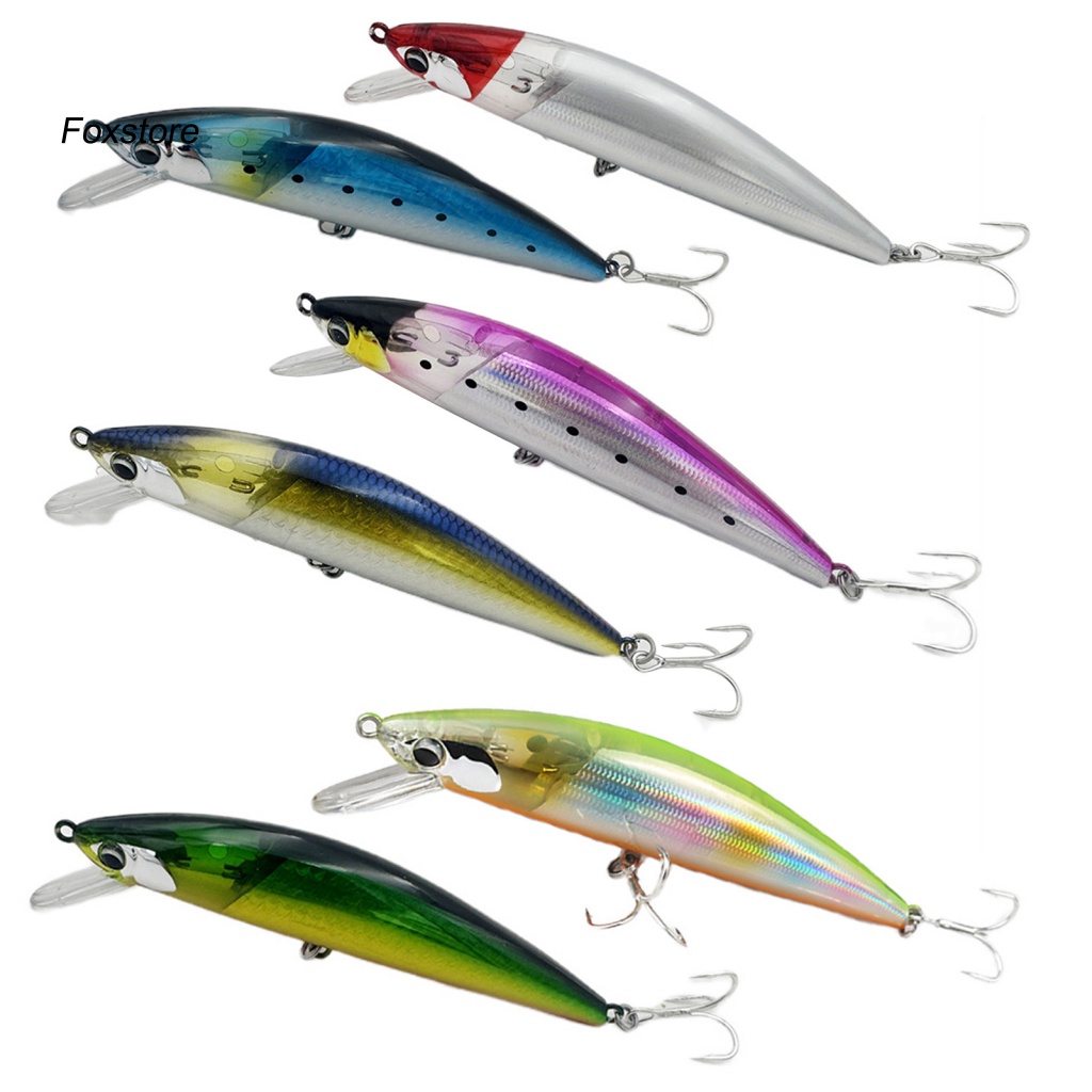 Mồi Câu Cá Giả Cứng Họa Tiết Vảy Cong Kèm Móc Câu Tiện Lợi