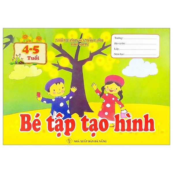 Sách Bé Tập Tạo Hình (4-5 Tuổi)