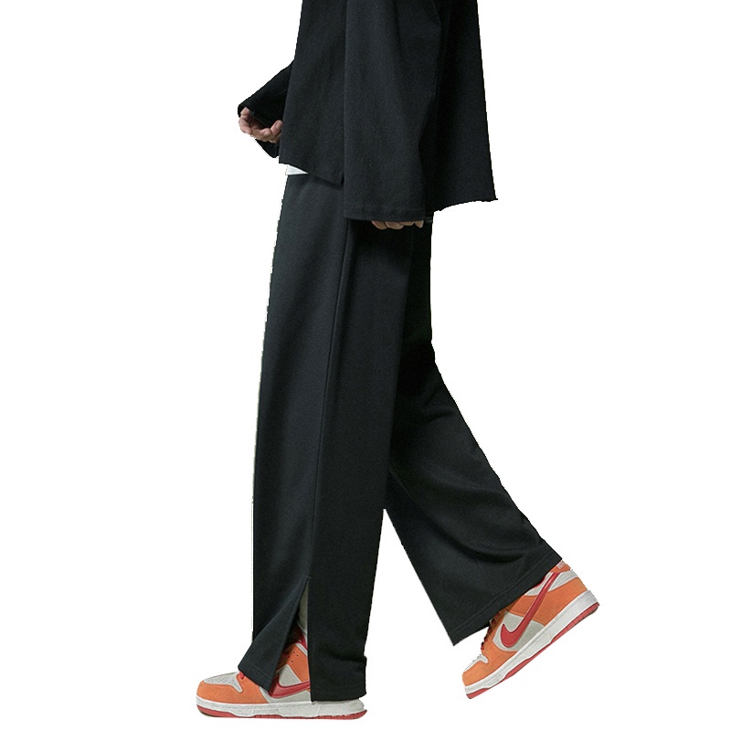 Quần Dài Ống Rộng Phong Cách Đường Phố Hàn Quốc Cá Tính Cho Nam