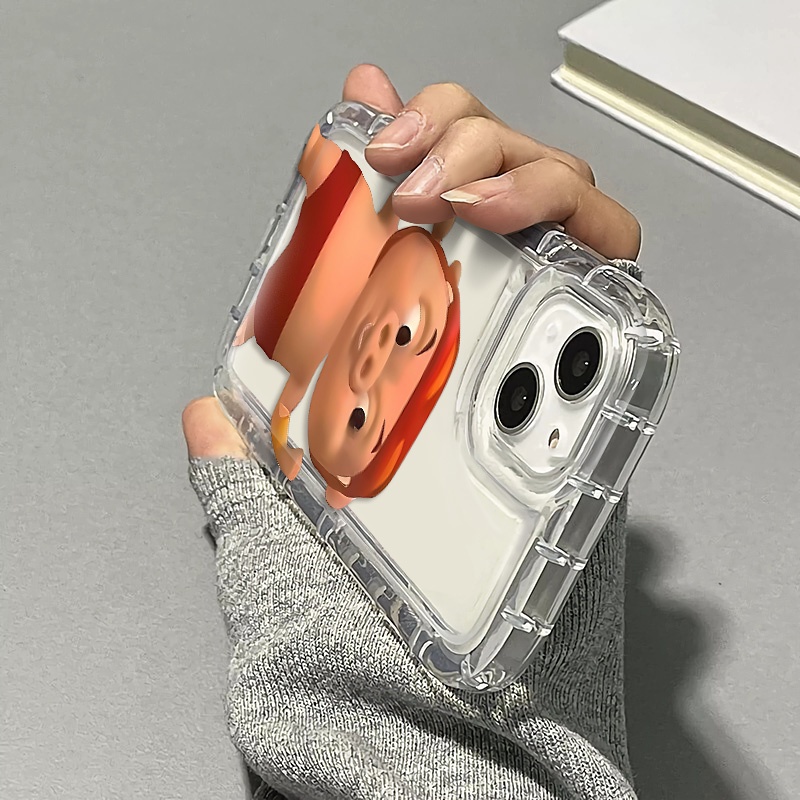 Ốp Điện Thoại Silicon TPU Mềm Chống Sốc In Hình Heo Dễ Thương Cho IPhone 14 13 11 12 Pro XS Max X XR 7 + 8 Plus