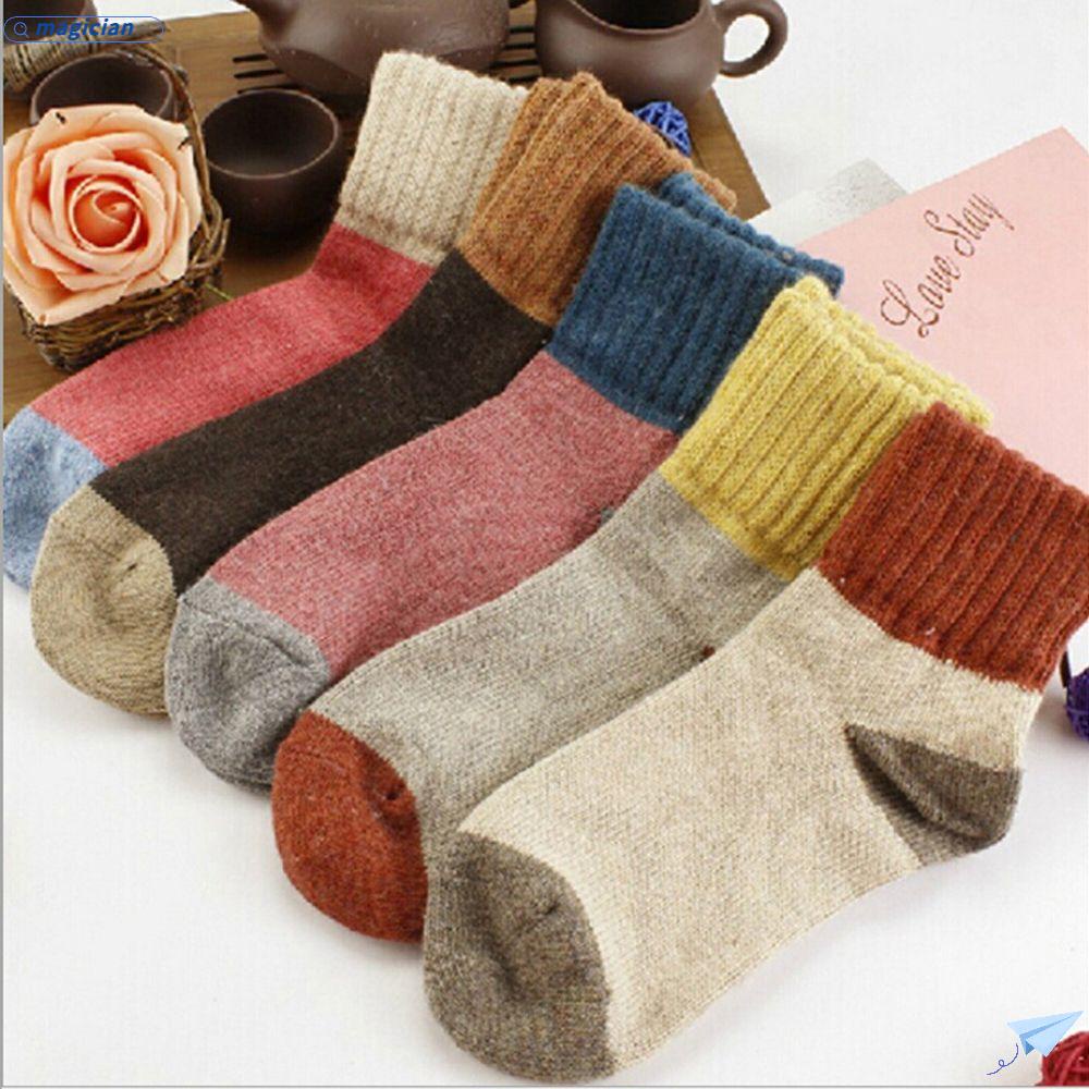 Set 5 Đôi Tất Nữ Mềm Mại Nhiều Màu Thời Trang