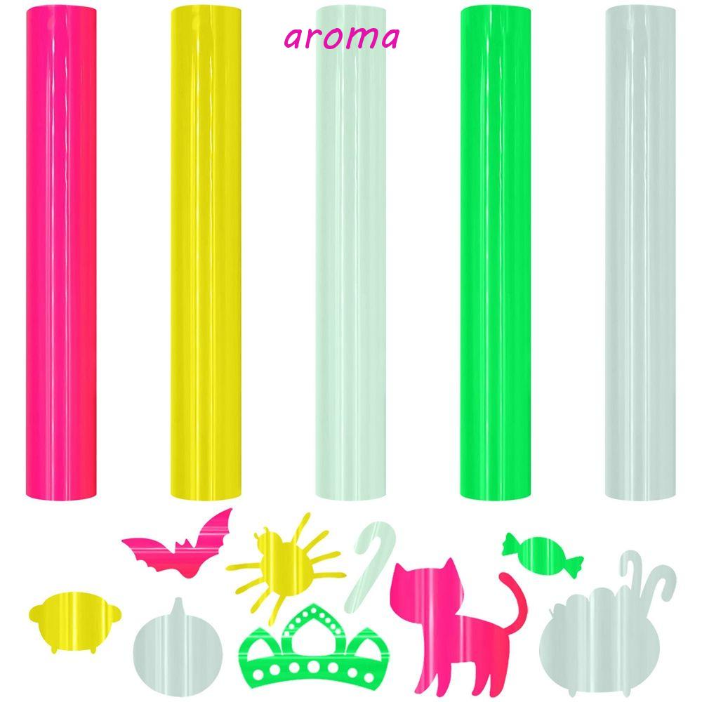 1 Tấm Phim Vinyl Truyền Nhiệt Phát Sáng Trong Bóng Tối Trang Trí Quần Áo