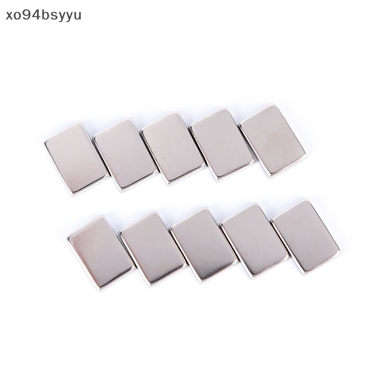 Set 10 / 30 Hộp Thiếc Rỗng Hình Chữ Nhật Đựng Phấn Mắt Xo94Bsyu