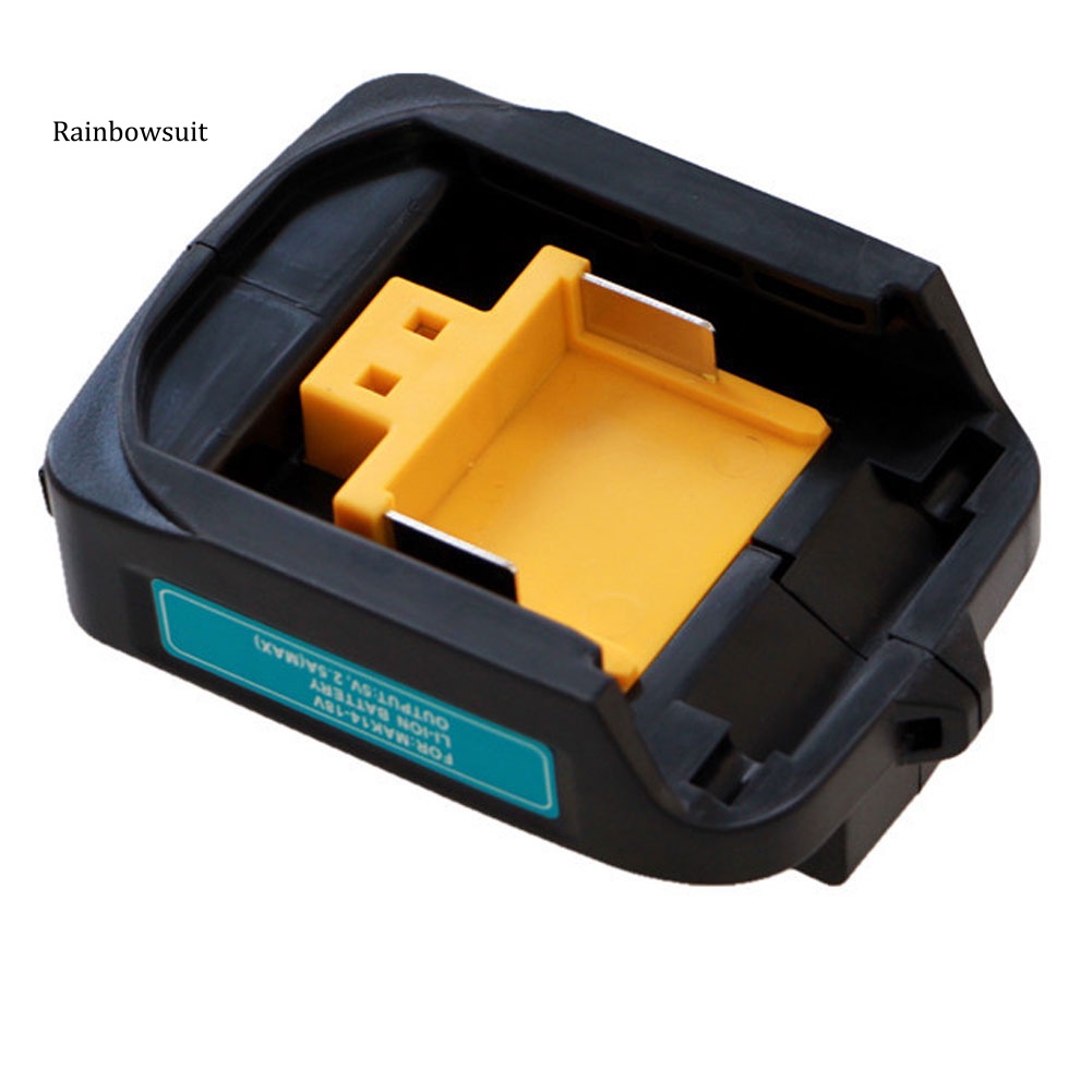 Bộ Chuyển Đổi Nguồn Điện 14.4V / 18V USB Cho MAKITA ADP05