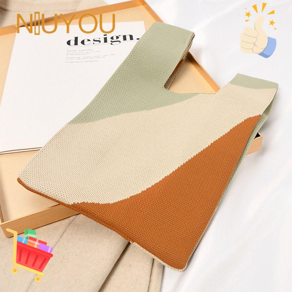 Túi Đeo Vai / Xách Tay Đan Len Có Thể Tái Sử Dụng Thời Trang Cho Nữ