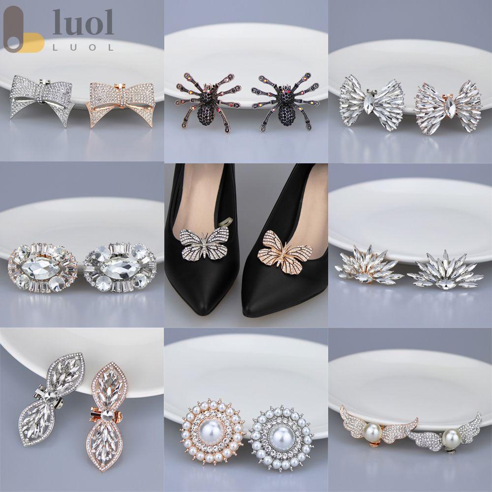 Phụ Kiện Kẹp Giày Trang Trí Đám Cưới|Khóa Cài Quyến Rũ Thời Trang