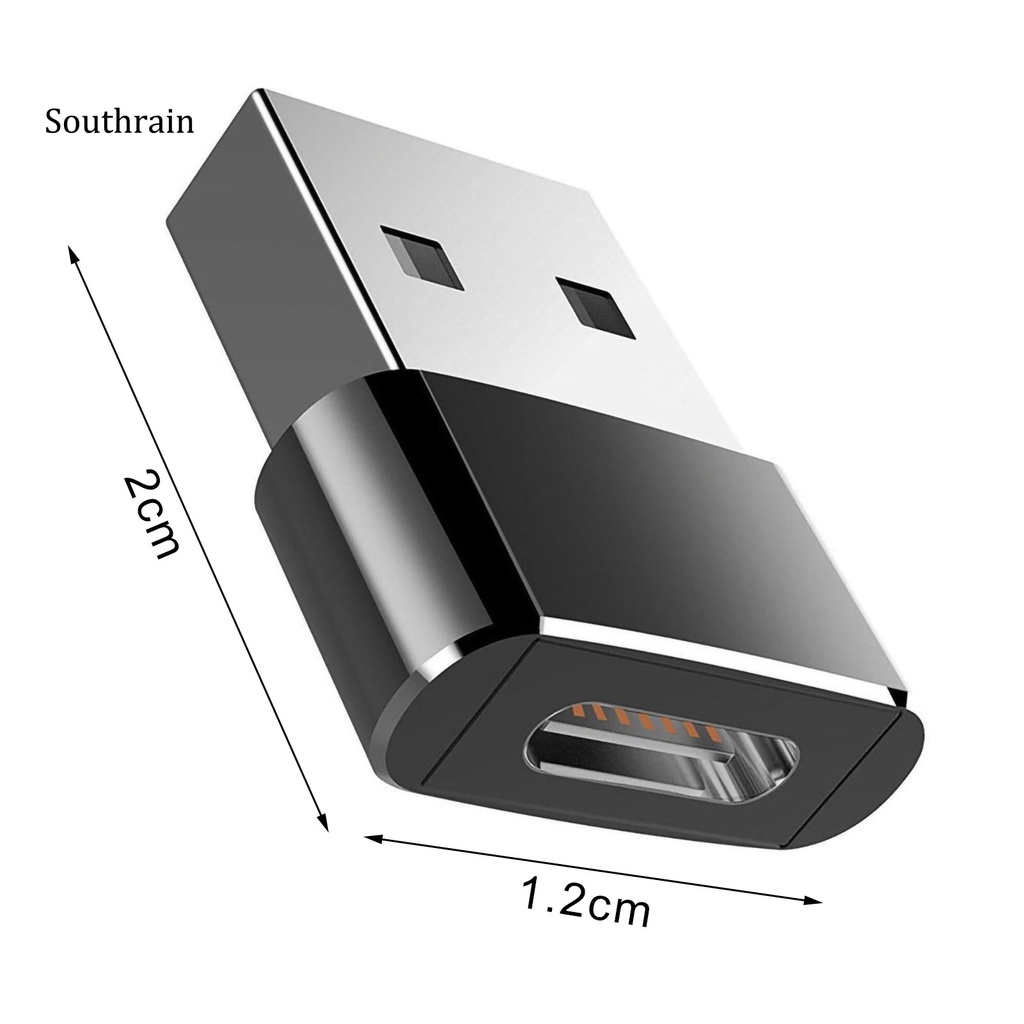 Đầu Chuyển Đổi Cổng Type C Sang Cổng USB Bằng Hợp Kim Tiện Dụng