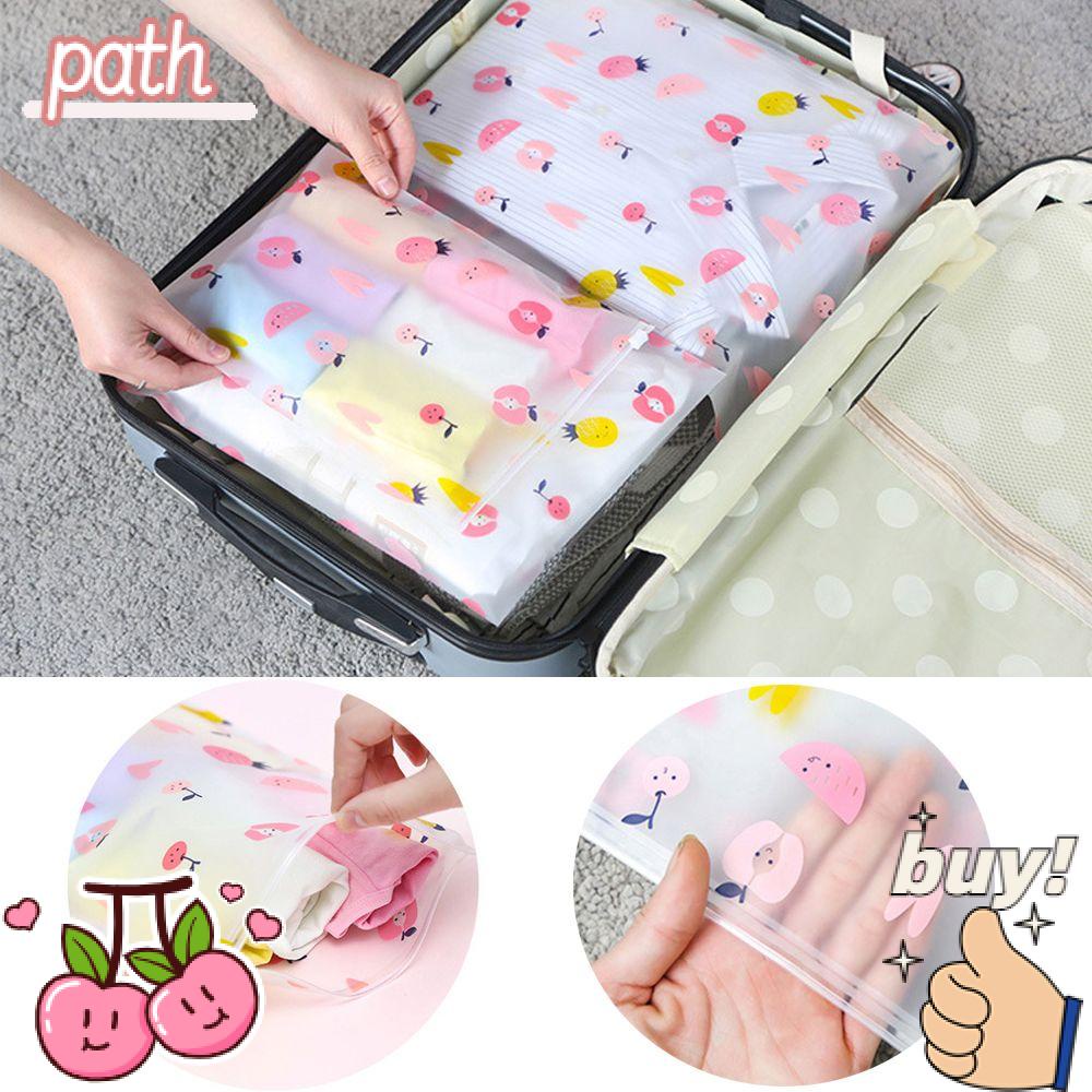 Bộ 3 Túi Đựng Mỹ Phẩm Màu Trong Suốt Tiện Dụng Mang Đi Du Lịch