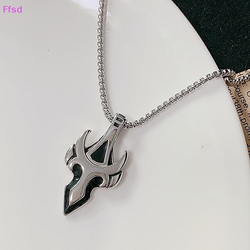{Ffsd} Vòng cổ Hợp Kim Phát Sáng Mặt Thánh Giá Phong Cách Hip Hop Gothic Làm Quà Tặng Sinh Nhật Halloween Cho Nam