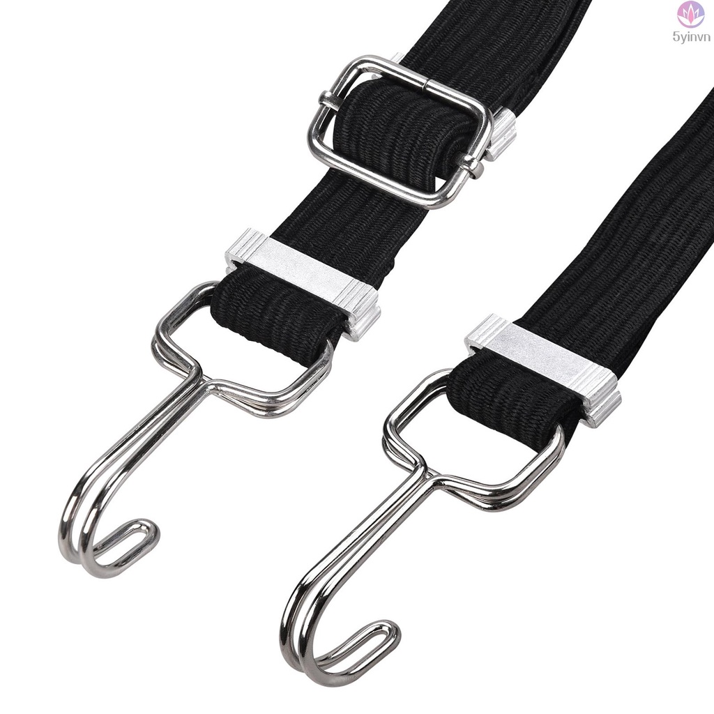 1 Dây Đai Cố Định Yên Sau Xe Đạp Có Móc Co Giãn