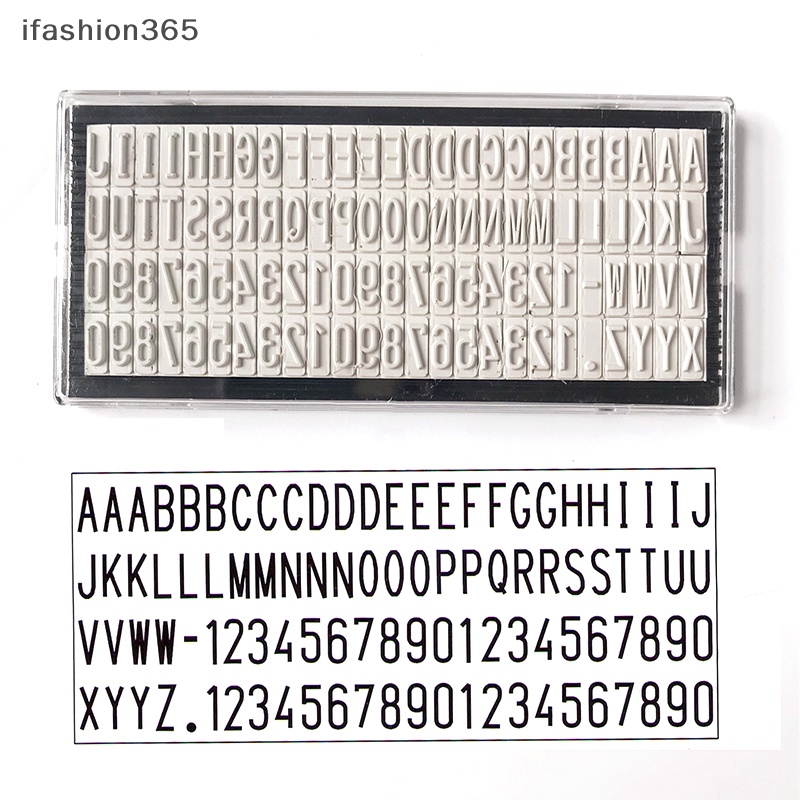 Con Dấu In Tên Bằng Cao Su 3mm / 4mm / 6.4mm DIY