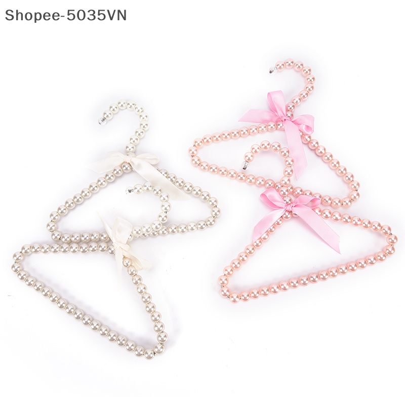 1 Móc Treo Quần Áo Đính Nơ Và Ngọc Trai Thời Trang Cho Thú Cưng Chó Mèo {akindofstar1.vn}