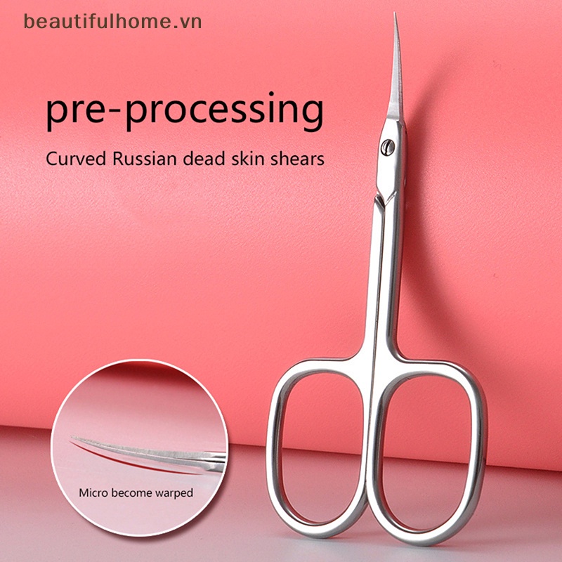 Kéo Cắt Tỉa Da Đầu Cong Bằng Thép Không Gỉ