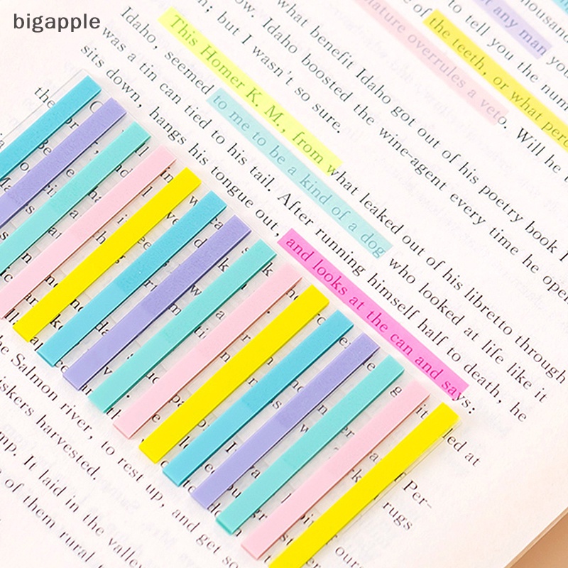 Bộ 300 Miếng Dán Ghi Chú Họa Tiết Lá Cờ Màu Dạ Quang Siêu Mỏng Tiện Dụng Cho Văn Phòng / Trường Học