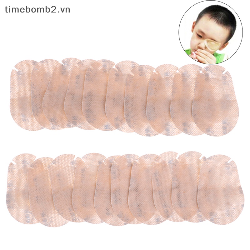 Set 20 Miếng Dán Chỉnh Hình Mắt Amblyopia Hỗ Trợ Luyện Tập Cho Bé .