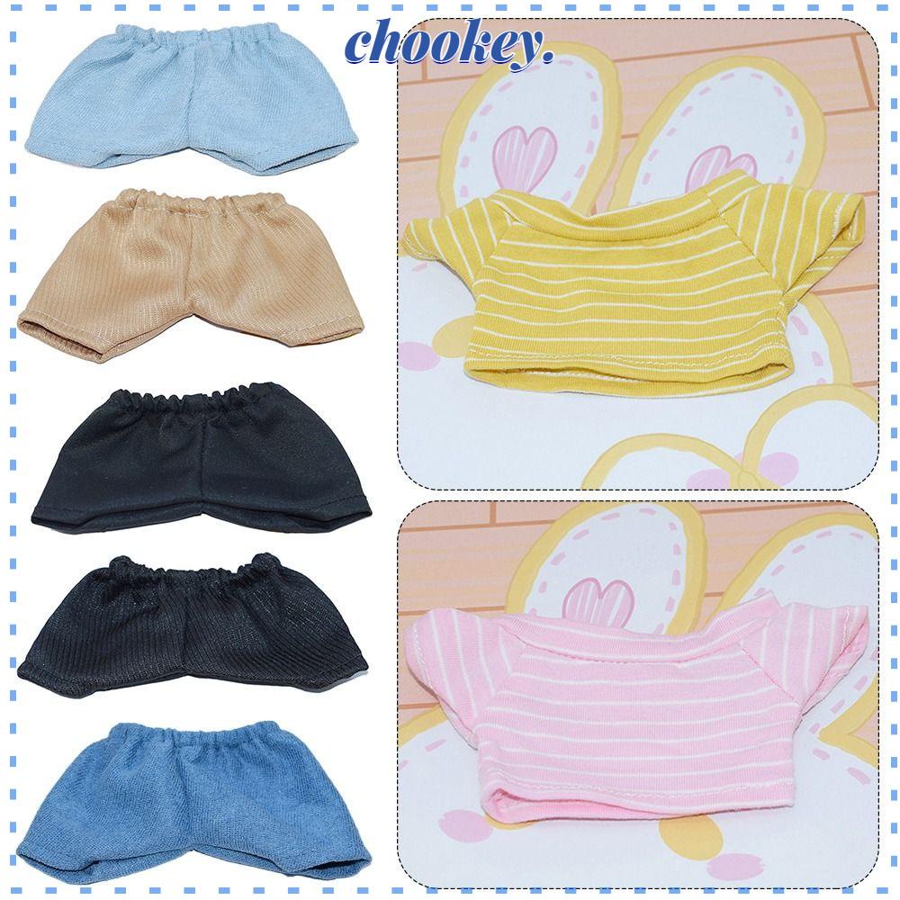 CHOOKEY Áo Thun Xinh Xắn Cho Búp Bê 15cm Tỉ Lệ 1 / 12