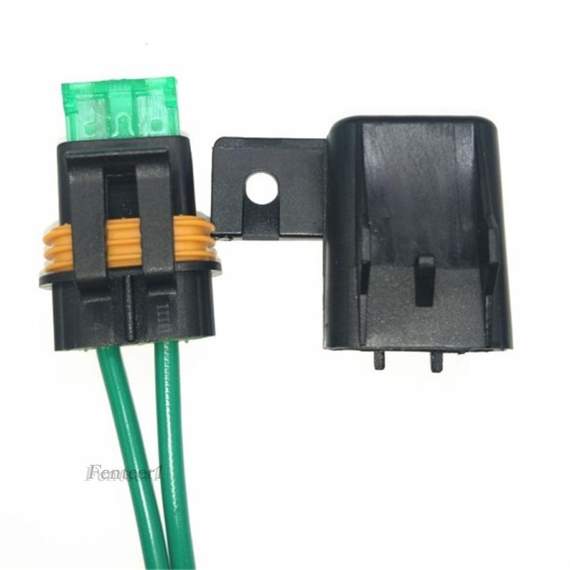 1 Bộ Cầu Chì Xe Hơi 30A Cỡ Vừa Và Chống Thấm Nước Kèm Giá Đỡ Cầu Chì Bằng Đồng