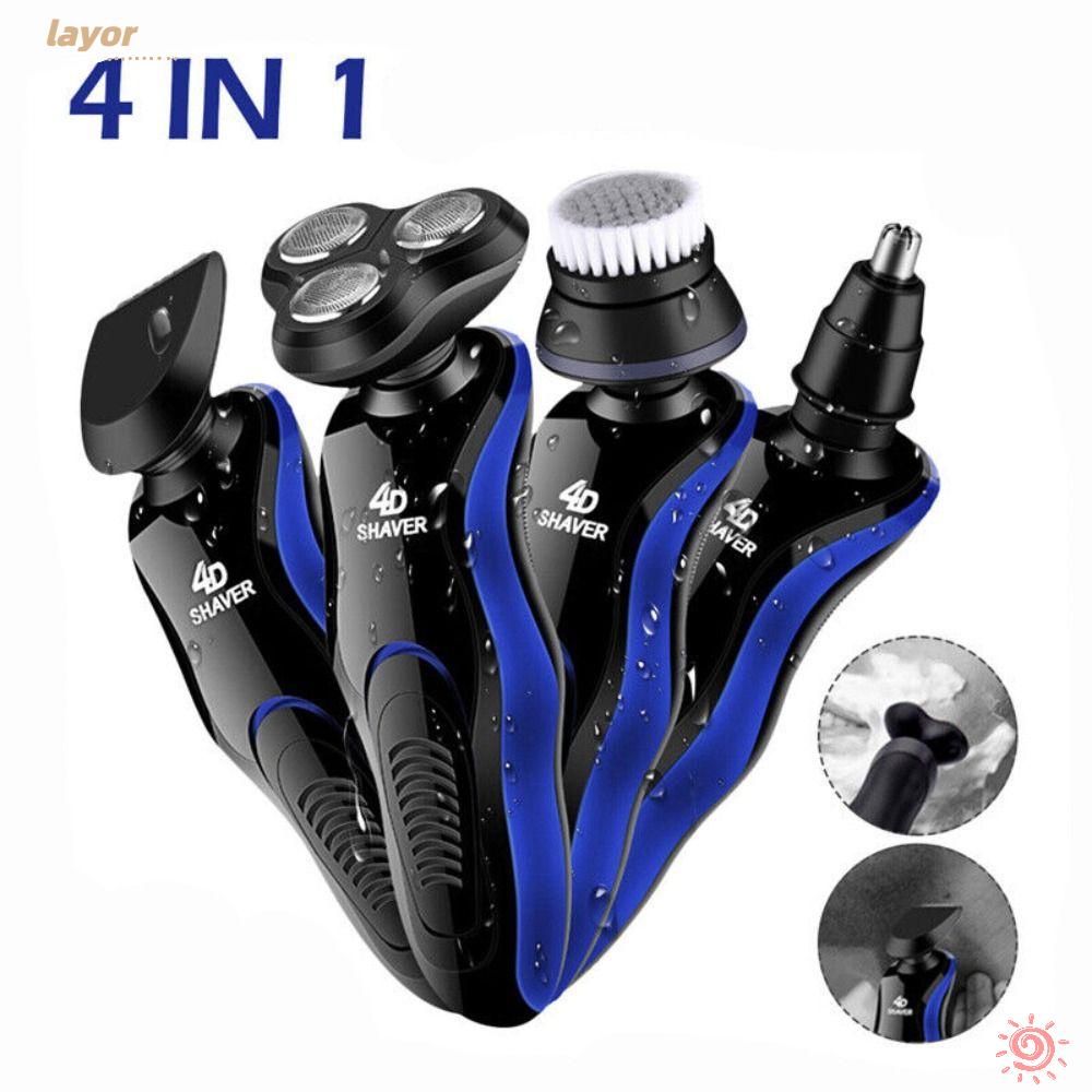 Tông Đơ Cạo Râu 4 Trong 1 Có Thể Sạc Lại Tiện Dụng