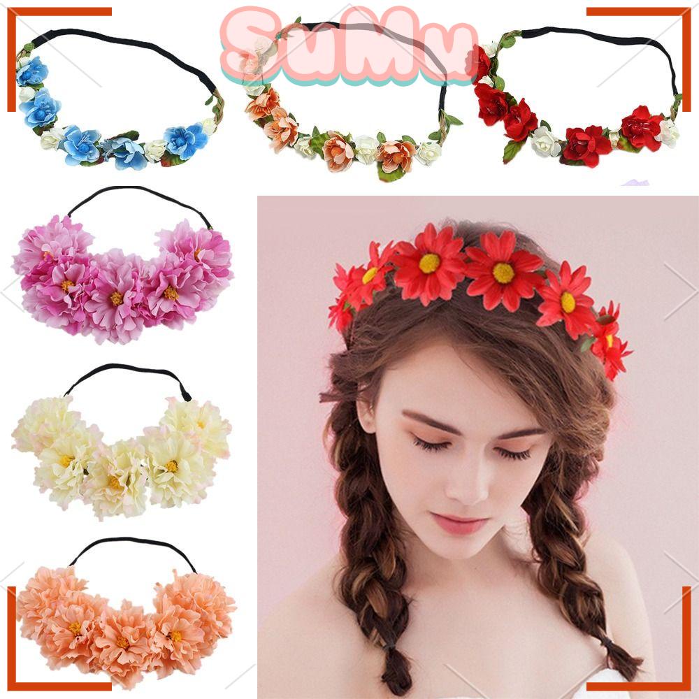 Set 2 / 3 Vòng Hoa Đội Đầu Thời Trang Cho Bé Gái