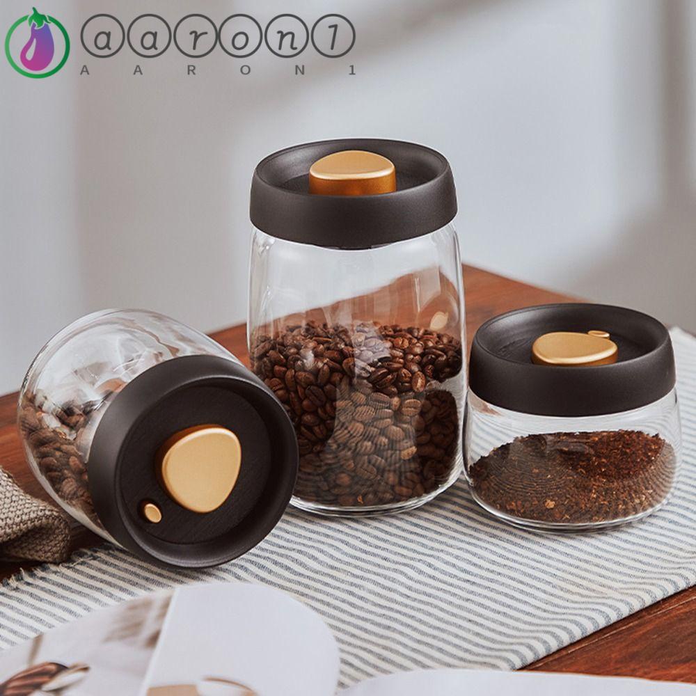 Aaron1 Hũ Đựng Hạt Cà Phê / Đường Kín Khí Chống Ẩm Cho Nhà Bếp