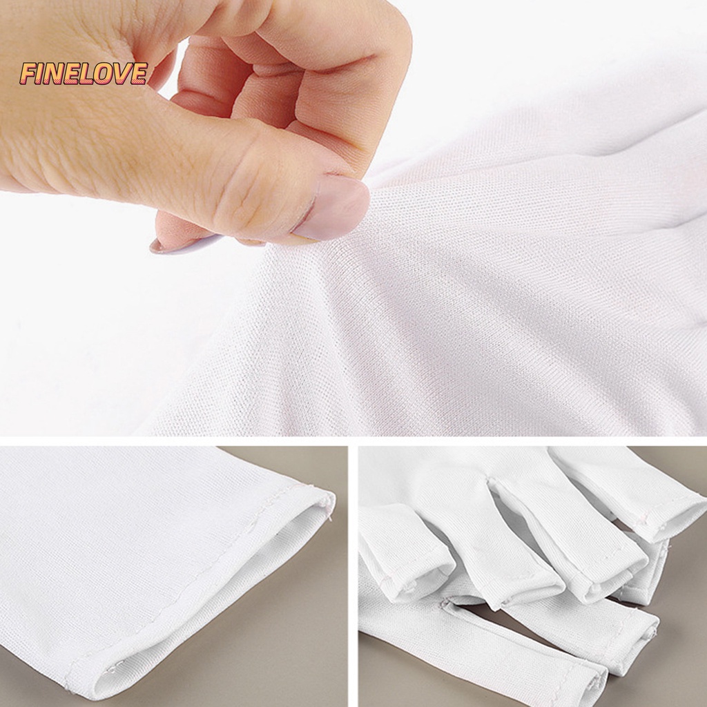 1 Đôi Găng Tay Chống Tia UV Đa Năng Trọng Lượng Nhẹ Dành Cho Nữ