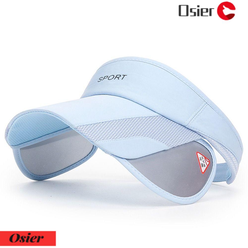 Osier1 Mũ Lưỡi Trai Hở Chóp Che Nắng Đi Biển Thường Ngày Khô Nhanh Cho Nữ