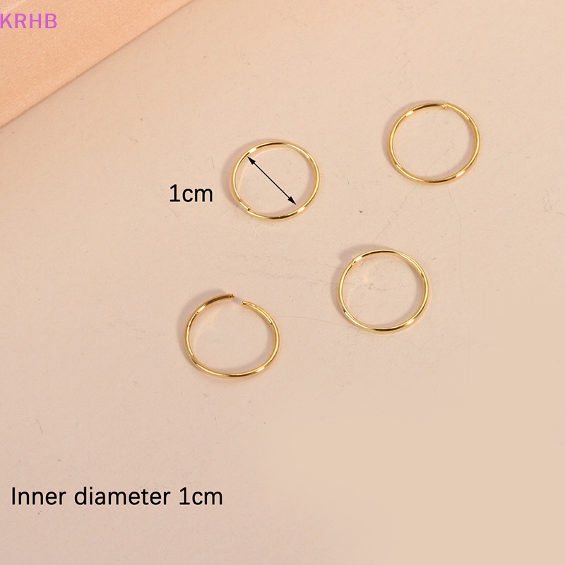 Set 20 Khuyên Mũi Tròn Bằng Thép Không Gỉ Cá Tính Mới