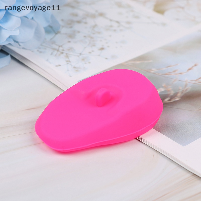 [Rangevoyage] Set 2 Đồ Bọc Tai Silicon Nhuộm Tóc Có Thể Tái Sử Dụng