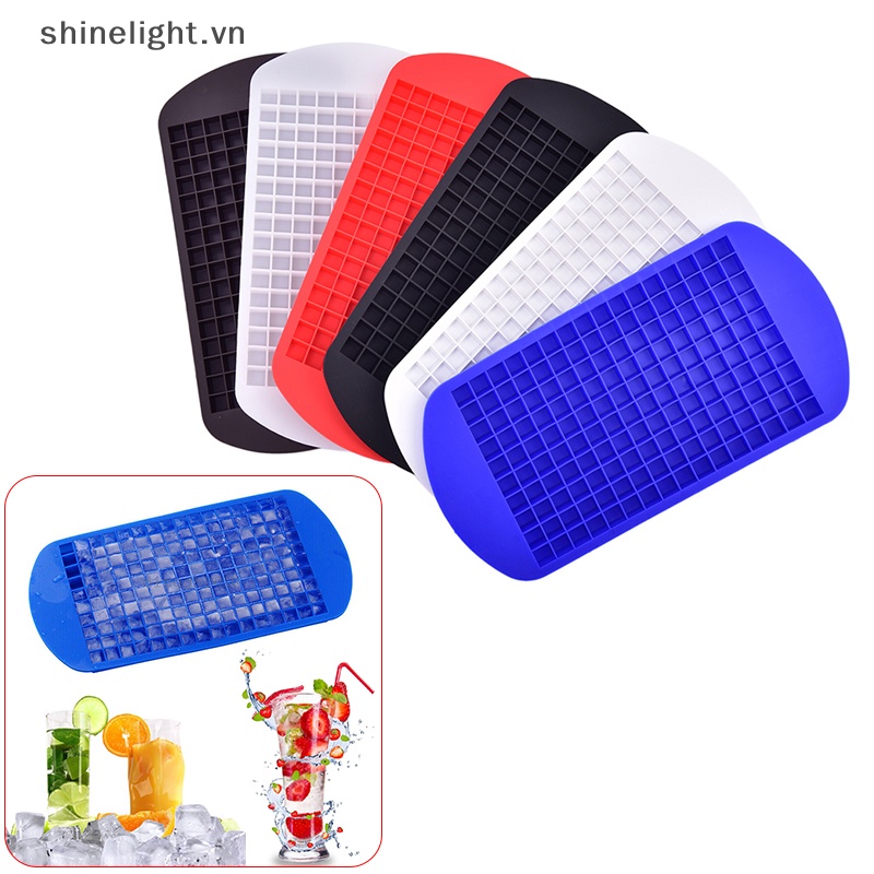 Khuôn Silicone Làm Đá Viên Mini 160 Ô Tiện Dụng