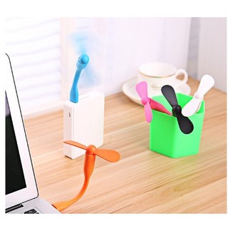 Quạt usb 2 cánh mini cắm sạc dự phòng