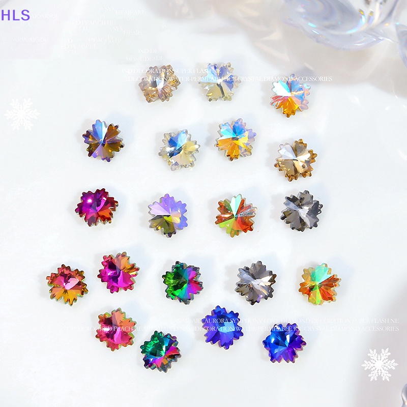 Bộ 10 Hạt Kim Cương Giả 3D DIY Trang Trí Móng Tay / Kính