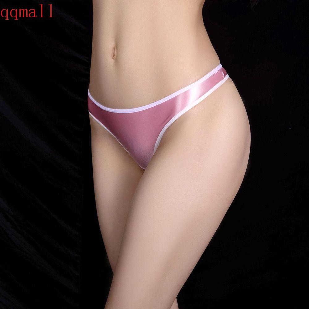 Quần Lót Eo Thấp Mềm Mại Thoáng Khí Màu Trắng Đen Cho Nữ