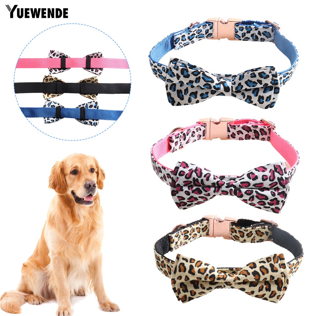 Vòng Cổ Họa Tiết Da Báo Khóa Kim Loại Thời Trang Cho Thú Cưng Cỡ Nhỏ / Vừa / Lớn