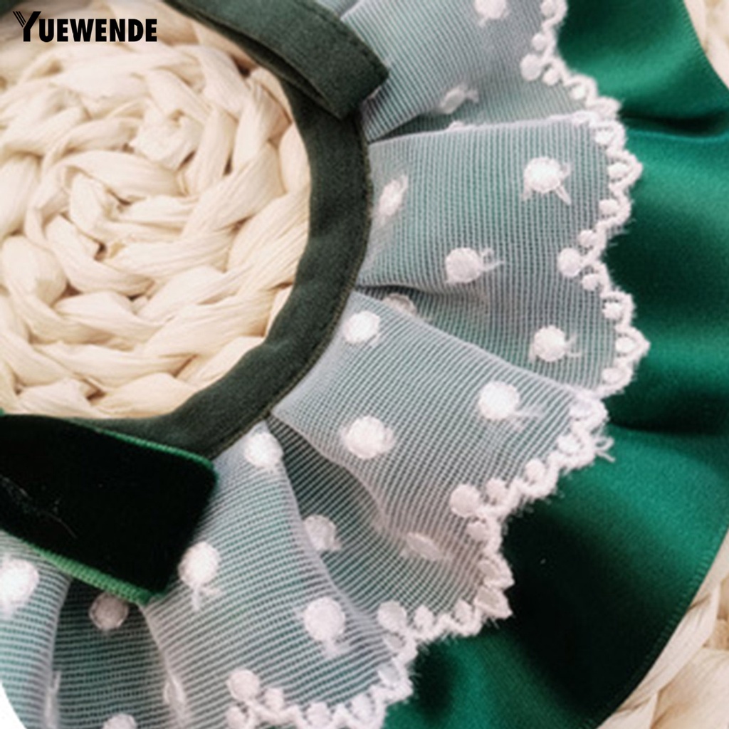 Yếm Ăn Mềm Mại Kết Cấu Ren Cổ Điển Dành Cho Thú Cưng YQ.E