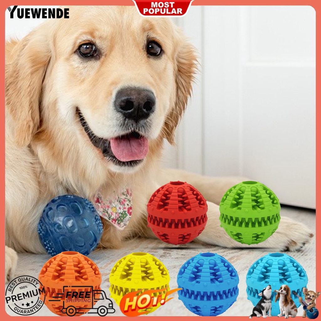 Bóng Cao Su YQ.E Cỡ Nhỏ / Vừa / Lớn Chống Cắn / Cắn Đựng Thức Ăn Cho Thú Cưng