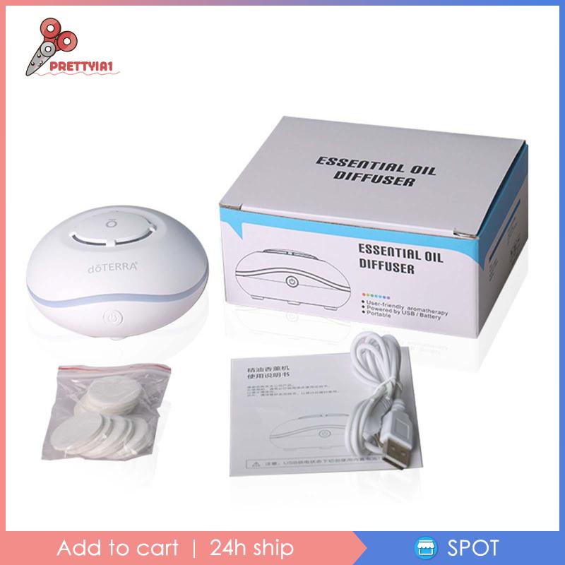 Máy Khuếch Tán Tinh Dầu Prettyia1 Có Đèn LED 7 Màu Sắc Dành Cho Phòng Khách