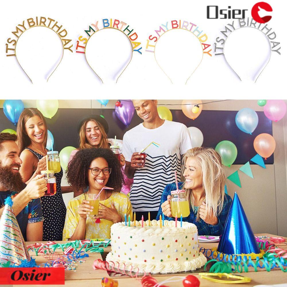 Băng Đô Cài Tóc Tráng Men Tinh Tế Sáng Tạo Thích Hợp Làm Quà Sinh Nhật 1 Món