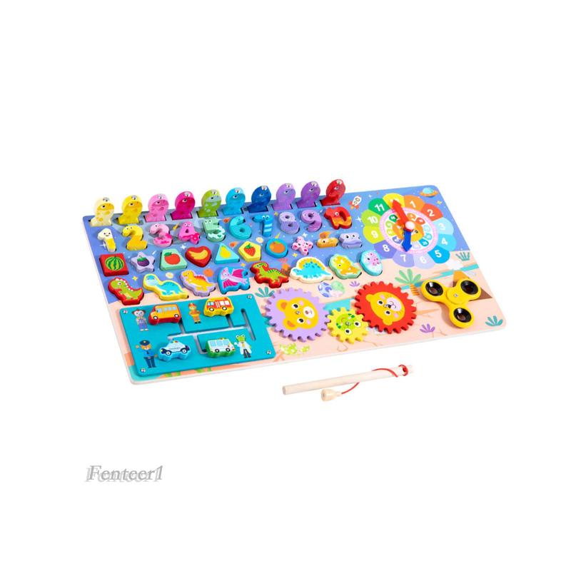 [Fenteer1] Động Cơ Phân Loại Hình Dạng Montessori Giúp Bé Tập Trung