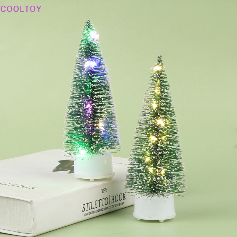 Cây Thông Giáng Sinh Có Đèn LED Tỉ Lệ 1: 12 Trang Trí Nhà Búp Bê
