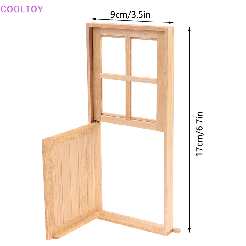 Cooltoy 1 Bộ Tay Nắm Cửa Ổn Định Tỉ Lệ 1: 12 Trang Trí Nhà Búp Bê