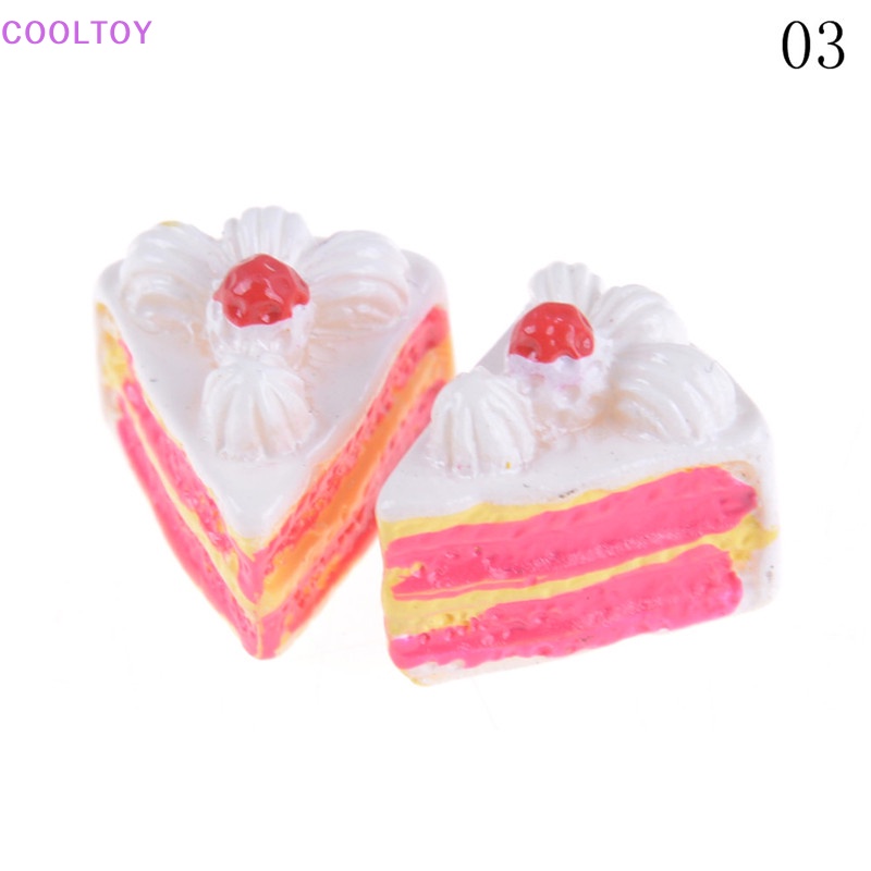 Set 2 Mô Hình Bánh 1 / 12 Dùng Để Trang Trí Nhà Búp Bê