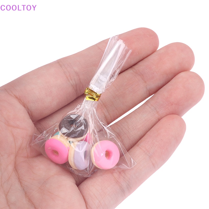 Cooltoy Set 6 Mô Hình Kẹo Macaron Trang Trí Tiểu Cảnh Nhà Búp Bê